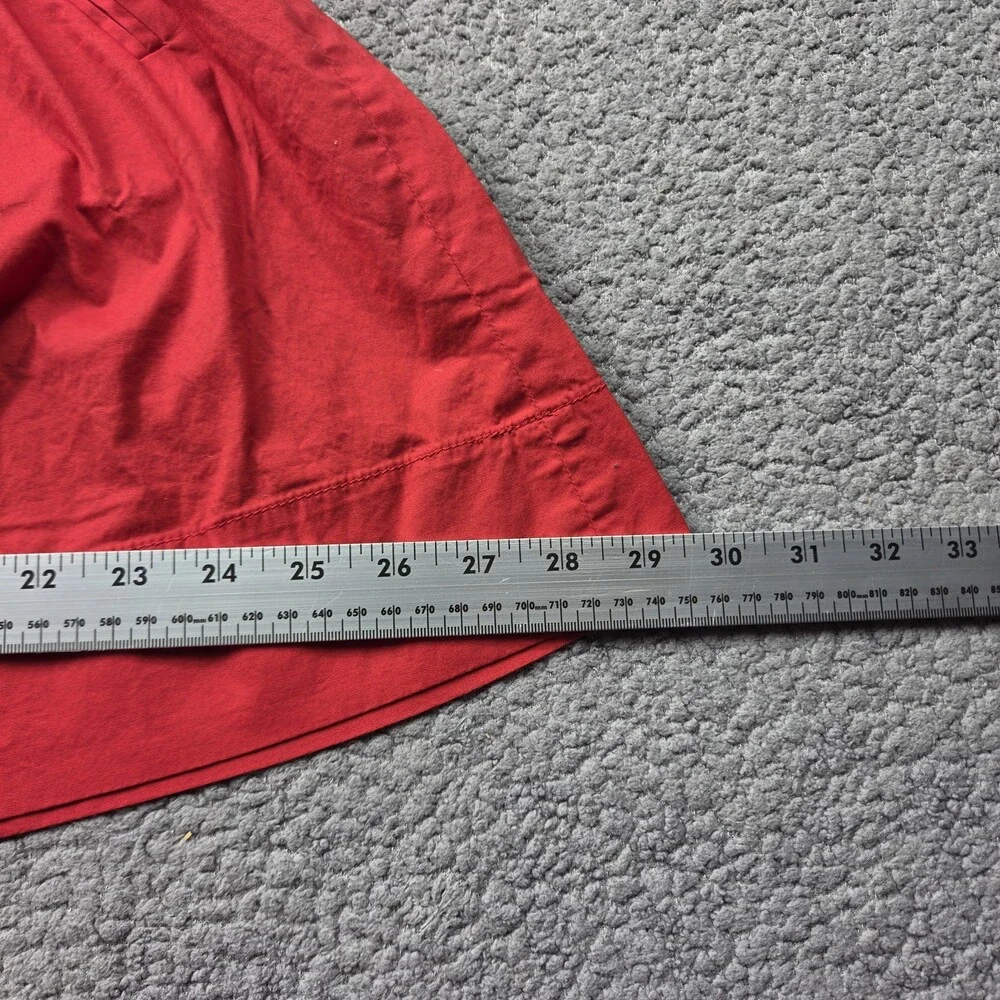 Banana Republic Mini Skirt w Pockets 0 Petite Red